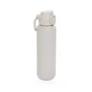 Sticla de apa sport, 600 ml, 2502E15447, Everestus, 23.5 x ⌀6.7 cm, Otel, Bej