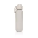 Sticla de apa sport, 600 ml, 2502E15447, Everestus, 23.5 x ⌀6.7 cm, Otel, Bej