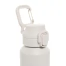 Sticla de apa sport, 600 ml, 2502E15447, Everestus, 23.5 x ⌀6.7 cm, Otel, Bej