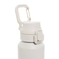   Sticla de apa sport, 600 ml, 2502E15447, Everestus, 23.5 x ⌀6.7 cm, Otel, Bej
