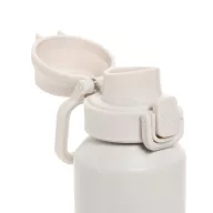   Sticla de apa sport, 600 ml, 2502E15447, Everestus, 23.5 x ⌀6.7 cm, Otel, Bej