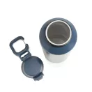 Sticla de apa sport, 600 ml, 2502E15450, Everestus, 23.5 x ⌀6.7 cm, Otel, Albastru navy