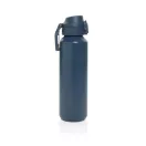 Sticla de apa sport, 600 ml, 2502E15450, Everestus, 23.5 x ⌀6.7 cm, Otel, Albastru navy