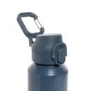 Sticla de apa sport, 600 ml, 2502E15450, Everestus, 23.5 x ⌀6.7 cm, Otel, Albastru navy