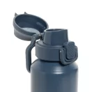 Sticla de apa sport, 600 ml, 2502E15450, Everestus, 23.5 x ⌀6.7 cm, Otel, Albastru navy
