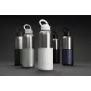 Sticla de apa, XD, 2610E18383, 750 ml, Cu maner, 22xØ7.3 cm, Otel inoxidabil, Polipropilena, Negru