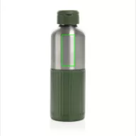   Sticla de apa, XD, 2610E18384, 750 ml, Cu maner, 22xØ7.3 cm, Otel inoxidabil, Polipropilena, Verde