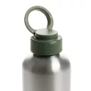 Sticla de apa, XD, 2610E18384, 750 ml, Cu maner, 22xØ7.3 cm, Otel inoxidabil, Polipropilena, Verde