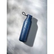  Sticla de apa sport 500 ml, 2401E16146, Avira, 22.3xØ7 cm, Otel, Polipropilena, Albastru navy