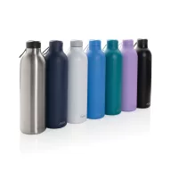   Sticla de apa 1000 ml, 2410E23553, Avira, 28.8 x ø 8.3 cm, Otel, Albastru navy
