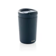   Cana de voiaj 300 ml, 2401E16137, Avira, 13.8xØ8.8 cm, Otel, Polipropilena, Albastru navy
