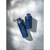   Cana de voiaj 300 ml, 2401E16137, Avira, 13.8xØ8.8 cm, Otel, Polipropilena, Albastru navy