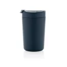 Cana de voiaj 300 ml, 2401E16137, Avira, 13.8xØ8.8 cm, Otel, Polipropilena, Albastru navy