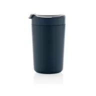   Cana de voiaj 300 ml, 2401E16137, Avira, 13.8xØ8.8 cm, Otel, Polipropilena, Albastru navy
