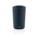 Cana de voiaj 300 ml, 2401E16137, Avira, 13.8xØ8.8 cm, Otel, Polipropilena, Albastru navy
