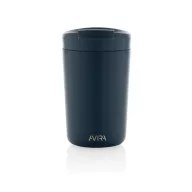   Cana de voiaj 300 ml, 2401E16137, Avira, 13.8xØ8.8 cm, Otel, Polipropilena, Albastru navy