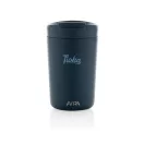 Cana de voiaj 300 ml, 2401E16137, Avira, 13.8xØ8.8 cm, Otel, Polipropilena, Albastru navy