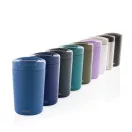 Cana de voiaj 300 ml, 2401E16137, Avira, 13.8xØ8.8 cm, Otel, Polipropilena, Albastru navy