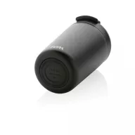   Cana de voiaj, Avira, 42FEB231143, 300 ml, 13.8xØ8.8 cm, Otel, Polipropilena, Negru