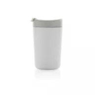   Cana de voiaj, Avira, 42FEB231148, 300 ml, 13.8xØ8.8 cm, Otel, Polipropilena, Alb