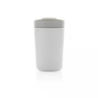   Cana de voiaj, Avira, 42FEB231148, 300 ml, 13.8xØ8.8 cm, Otel, Polipropilena, Alb