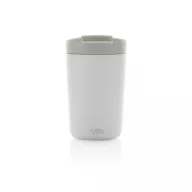   Cana de voiaj, Avira, 42FEB231148, 300 ml, 13.8xØ8.8 cm, Otel, Polipropilena, Alb