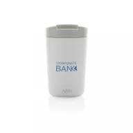   Cana de voiaj, Avira, 42FEB231148, 300 ml, 13.8xØ8.8 cm, Otel, Polipropilena, Alb