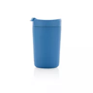   Cana de voiaj, Avira, 42FEB231144, 300 ml, 13.8xØ8.8 cm, Otel, Polipropilena, Albastru