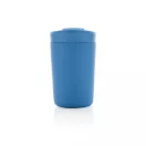 Cana de voiaj, Avira, 42FEB231144, 300 ml, 13.8xØ8.8 cm, Otel, Polipropilena, Albastru