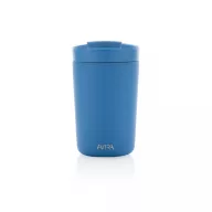   Cana de voiaj, Avira, 42FEB231144, 300 ml, 13.8xØ8.8 cm, Otel, Polipropilena, Albastru