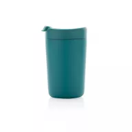   Cana de voiaj, Avira, 42FEB231147, 300 ml, 13.8xØ8.8 cm, Otel, Polipropilena, Turcoaz