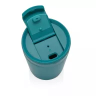   Cana de voiaj, Avira, 42FEB231147, 300 ml, 13.8xØ8.8 cm, Otel, Polipropilena, Turcoaz