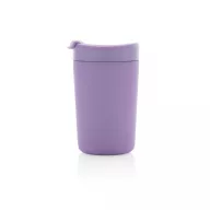   Cana de voiaj, Avira, 42FEB231145, 300 ml, 13.8xØ8.8 cm, Otel, Polipropilena, Violet