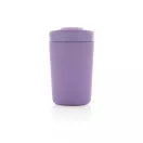 Cana de voiaj, Avira, 42FEB231145, 300 ml, 13.8xØ8.8 cm, Otel, Polipropilena, Violet