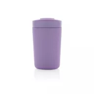   Cana de voiaj, Avira, 42FEB231145, 300 ml, 13.8xØ8.8 cm, Otel, Polipropilena, Violet