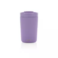   Cana de voiaj, Avira, 42FEB231145, 300 ml, 13.8xØ8.8 cm, Otel, Polipropilena, Violet