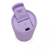   Cana de voiaj, Avira, 42FEB231145, 300 ml, 13.8xØ8.8 cm, Otel, Polipropilena, Violet