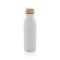 Sticla de apa sport 600 ml, 2401E16135, Avira, 22.5xØ6.7 cm, Otel, Bambus, Alb