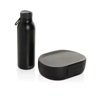   Caserola pentru pranz, 700 ml, 2401E16143, Avira, 19x14.4x6.3 cm, Polipropilena, Negru