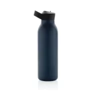   Sticla de apa sport 500 ml, 2401E16140, Avira, 24xØ8 cm, Otel, Polipropilena, Albastru navy
