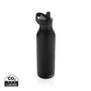 Sticla de apa sport 500 ml, 2401E16139, Avira, 24xØ8 cm, Otel, Polipropilena, Negru