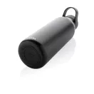 Sticla de apa sport 500 ml, 2401E16139, Avira, 24xØ8 cm, Otel, Polipropilena, Negru
