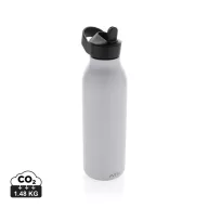   Sticla de apa sport 500 ml, 2401E16142, Avira, 24xØ8 cm, Otel, Polipropilena, Alb