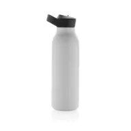   Sticla de apa sport 500 ml, 2401E16142, Avira, 24xØ8 cm, Otel, Polipropilena, Alb
