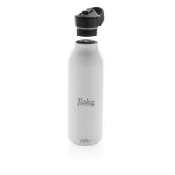   Sticla de apa sport 500 ml, 2401E16142, Avira, 24xØ8 cm, Otel, Polipropilena, Alb
