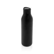   Sticla de apa sport, 600 ml, 2502E15269, Avira, 25 x ⌀7.5 cm, Otel, Negru
