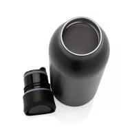   Sticla de apa sport, 600 ml, 2502E15269, Avira, 25 x ⌀7.5 cm, Otel, Negru