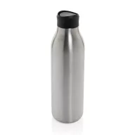   Sticla de apa sport, 600 ml, 2502E15271, Avira, 25 x ⌀7.5 cm, Otel, Argintiu