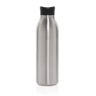   Sticla de apa sport, 600 ml, 2502E15271, Avira, 25 x ⌀7.5 cm, Otel, Argintiu