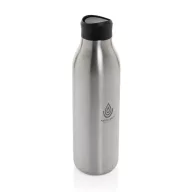   Sticla de apa sport, 600 ml, 2502E15271, Avira, 25 x ⌀7.5 cm, Otel, Argintiu